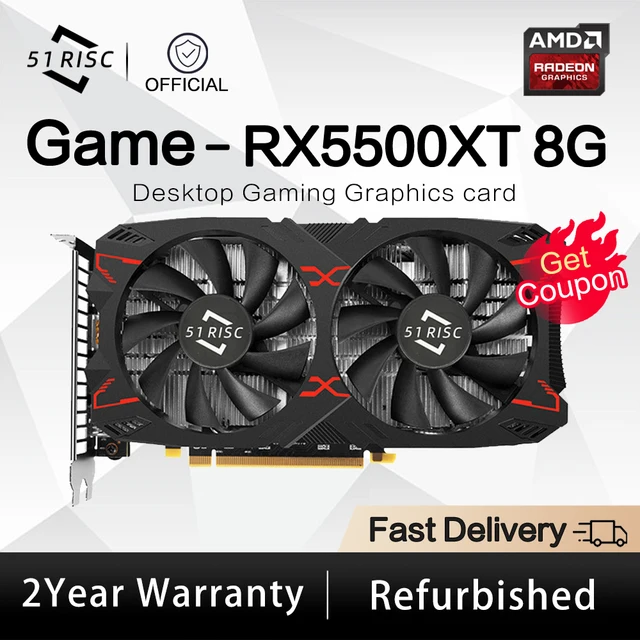 SHELI 51RISC RX5500XT 8G D6 Gaming Graphics Card: A Powerhouse for Gamers