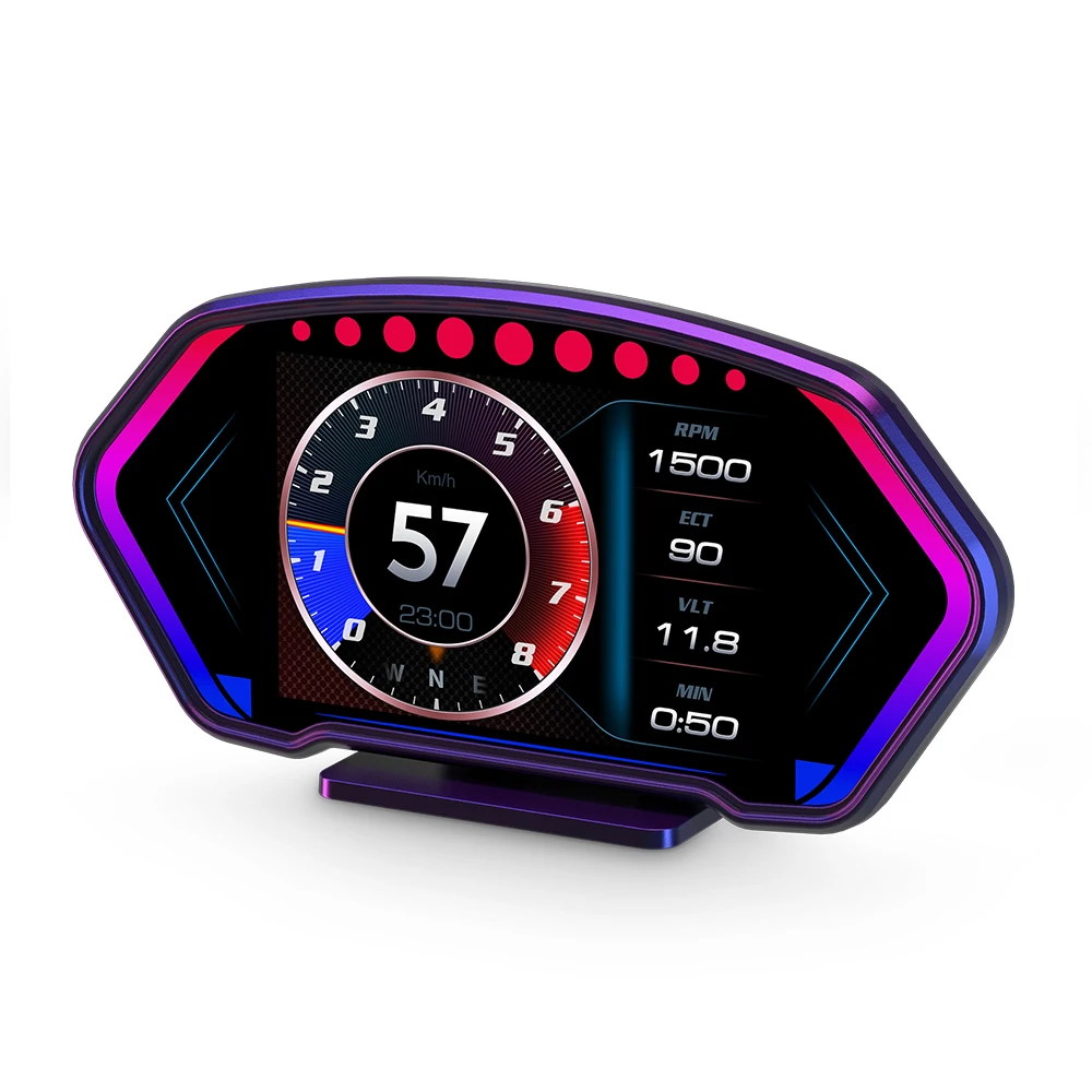  HUD LCD ÷  溸   ÷,  OBD  GPS Ʈ  OBD2  ÷,   6 ġ