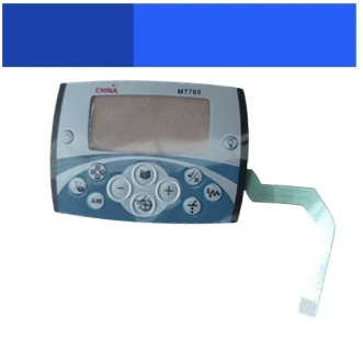 Treasure Hunter MT705 Professional V-Flex Underground Metal Detector Scanner Key touch panel