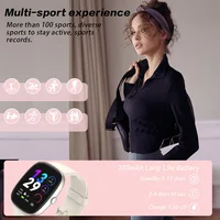 Smart Fitness Watch for Men and Women - Activity Tracker with Wireless Call/Dial-Up, Message Reminder, Multiple Exercise Modes, - Image 6