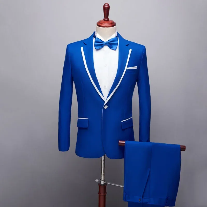 

XX393Art exam host singer stage performance suit dress
