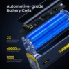 AOHI Starship 40,000mAh Power Bank 140W PD3.1 Laptop Power Bank with C-C Cable Fast Charging Station for iPhone MacBook Laptop 4