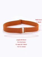 1pc Women's Elastic Comfortable & Adjustable One-Size Anti-Slip Pants Belt, Fits Most - Image 3