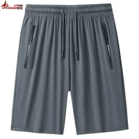 Plus Size 8XL 9XL Bermuda Masculina Summer Quick-drying Ice Silk Beach Shorts Men Gym Joggers Running Basketball Shorts Clothing 1