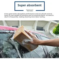 Car Wash Sponge Honeycomb Large Car Washing Wax Sponges Block Auto Detailing Brush Foam Cleaning Tools Car Care Wash Accessories 2