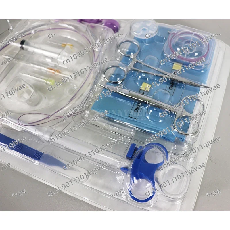 hot saleLuxury Pack Percutaneous Endoscopic Gastrostomy PEG Kit Feeding Tube - Image 4