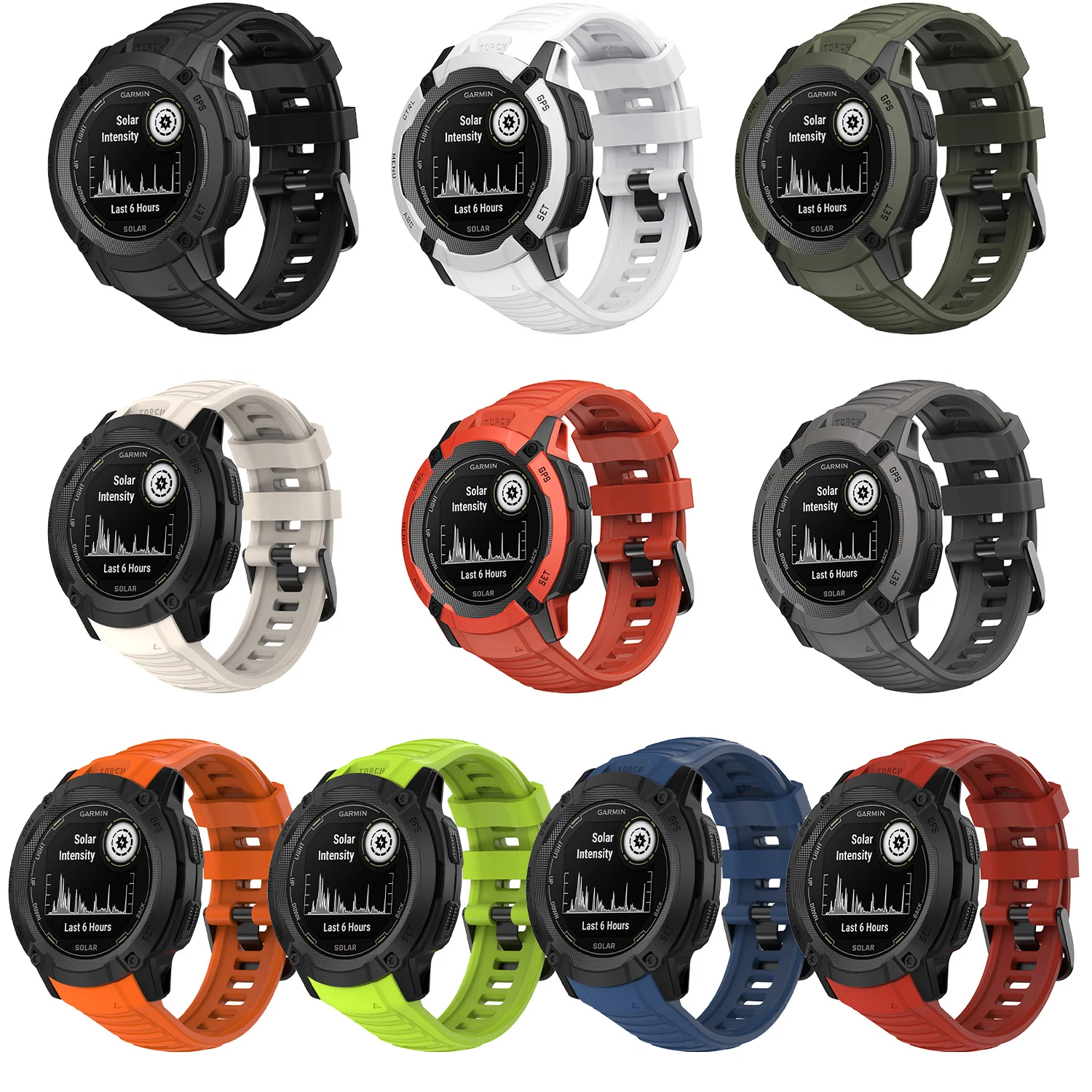 Garmin Instinct 2X ֶ Ƽ ǿ ü Ʈ, Ǹ ð  ׼, 26mm