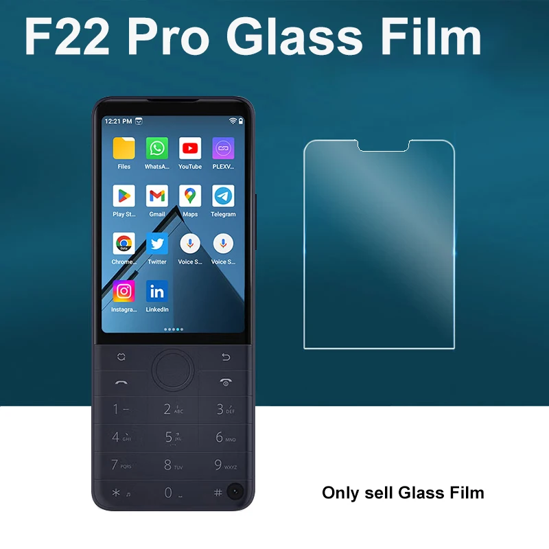 KJYF [3 Pezzi] Vetro Temperato per Duoqin F22 PRO (3.54