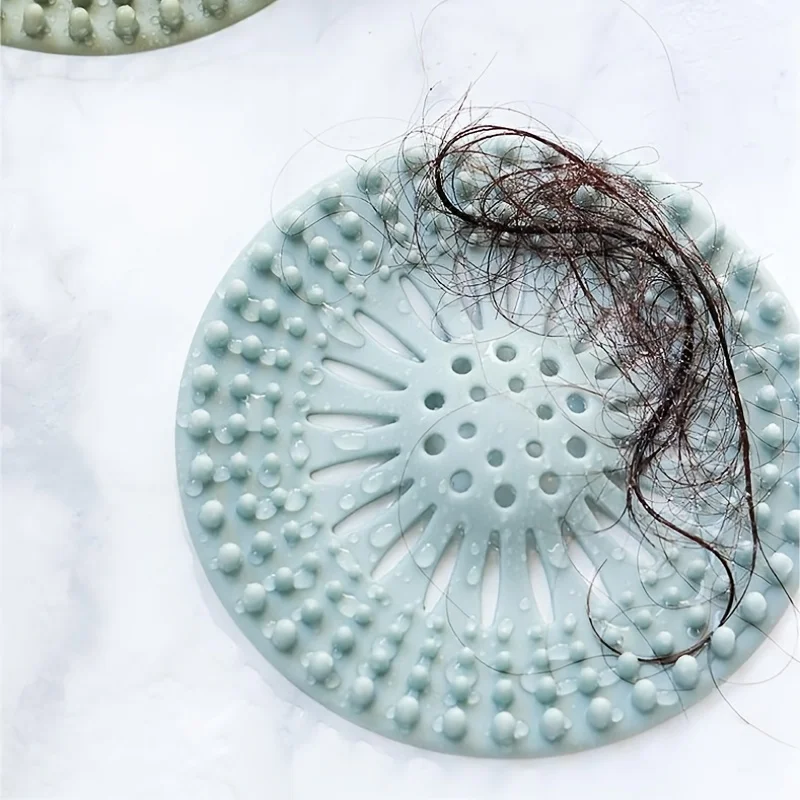 Bathroom Sewer Hair Strainer Kitchen Sink Sink Anti-Odor Clogging Silicone Anti-Hair Floor Drain Cover sink filter,sink strainer,shower drain catcher,hair drain catcher,silicone floor drain cover,floor drain cover,hair drain filter,floor drain filter,floor drain hair filter,floor drain hair catcher,drain hair catcher