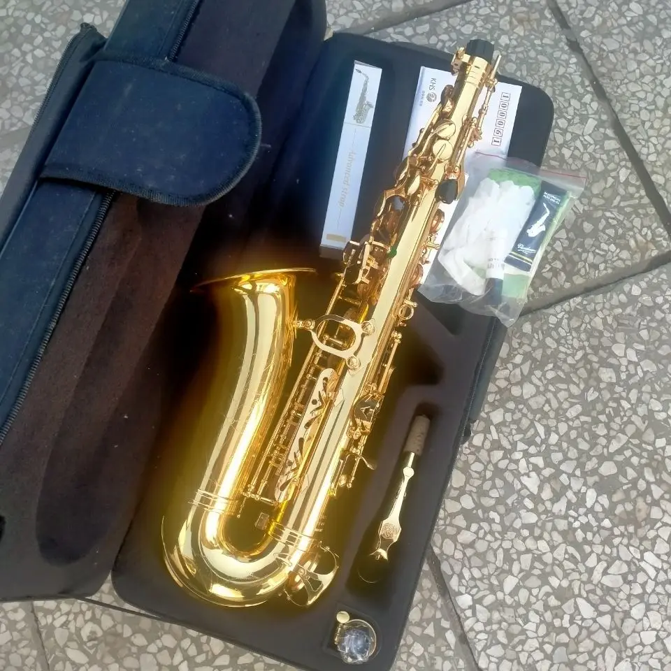 Jupiter JAS-567 Alto Eb Tune Saxophone New Brass Gold Lacquer with