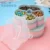 Double layer rotating light luxury fruit tray household multi-functional creative lattice melon seeds candy snack dry fruit box