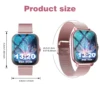 1.83" Dual-Strap Smart Watch – HD Display, Wireless Calls, Custom Wallpapers. Android/iOS Compatible. Fitness, Alerts, Music Con