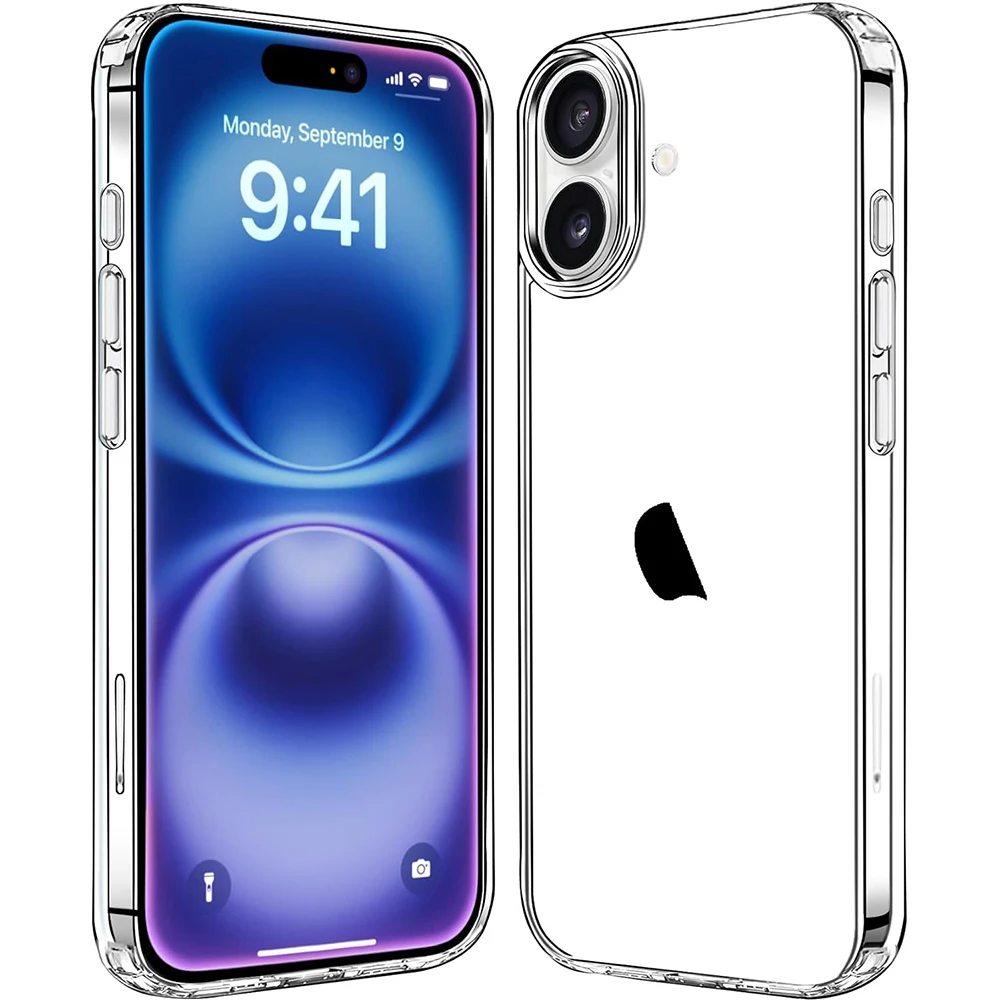 Hybrid Anti-Yellowing Clear Magsafe Phone Case Cover