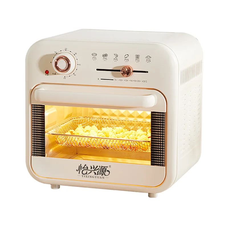 220V/Household multi-functional air fryer oven all-in-one automatic fryer cake baking large capacity electric oven 5