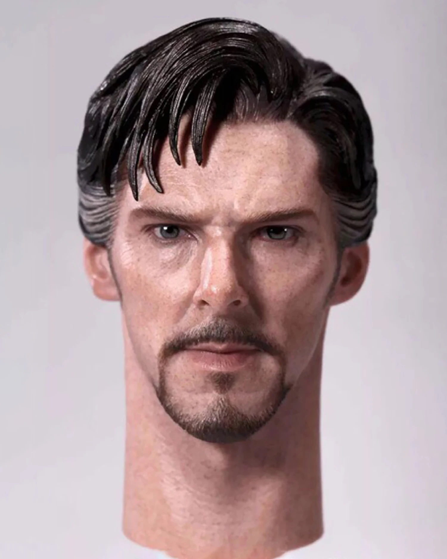 

1/6 Male Head Steve Strange Benedict Cumberbatch Sculpt Model Toys Fit 12'' Hot Toys Action Figure
