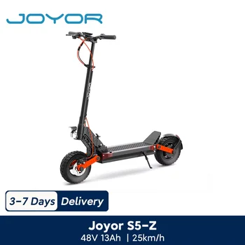 JOYOR S5-Z Scooter elettrico 600W Adulti 10" E-scooter pieghevole con batteria 48V 13Ah 25 km/h