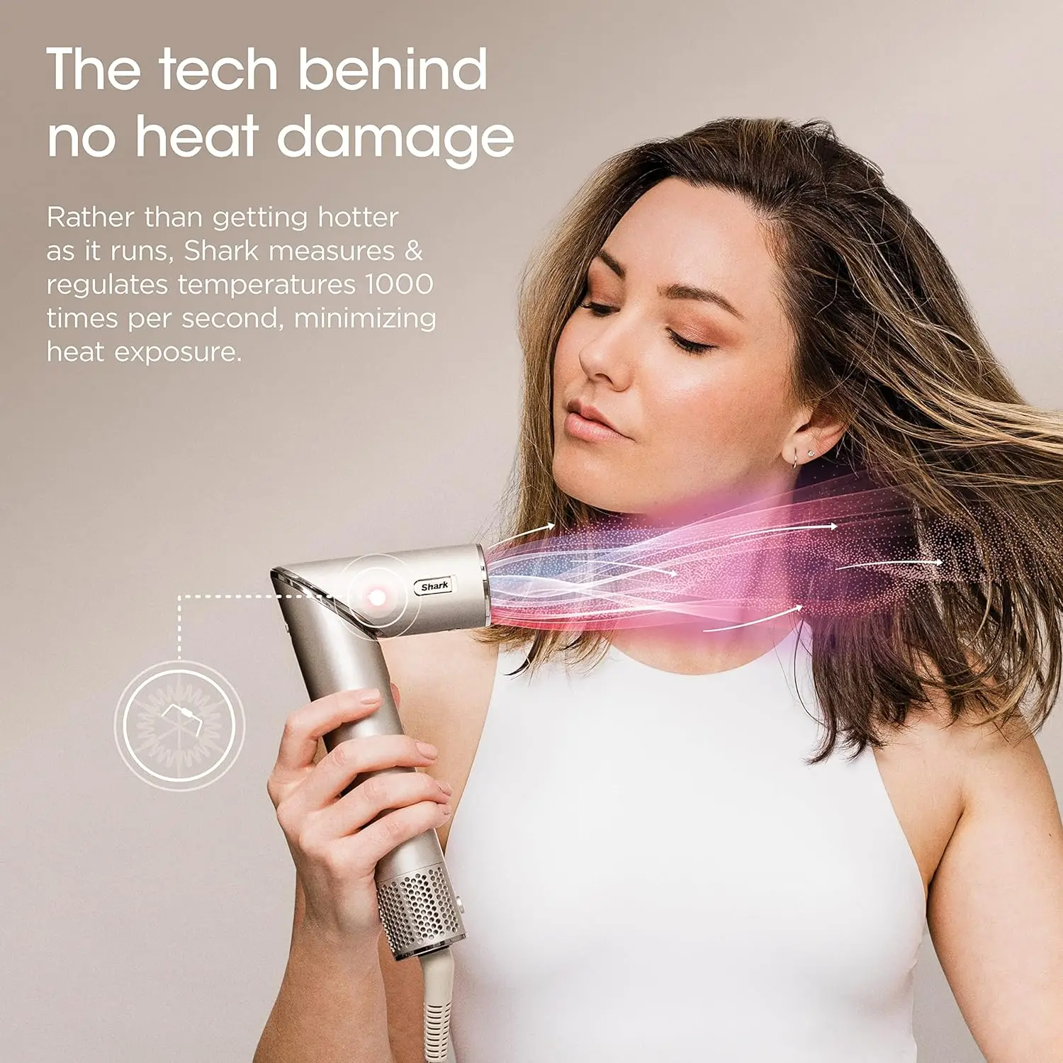 Negative Ion Hair Dryer 5-in-1 Multi-function Automatic Hair Curler Hair High-speed Hair Dryer 6
