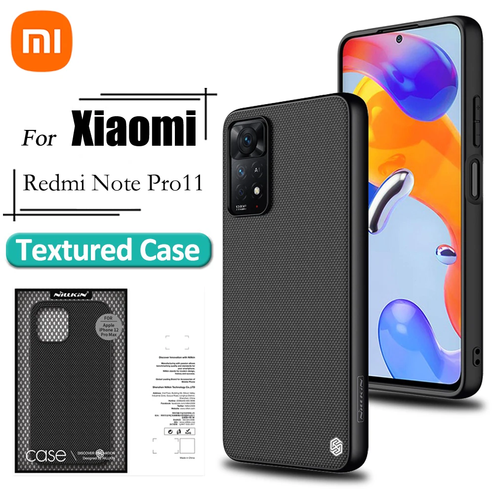 

Прочная нескользящая задняя крышка из нейлонового волокна для Redmi Note 11Pro