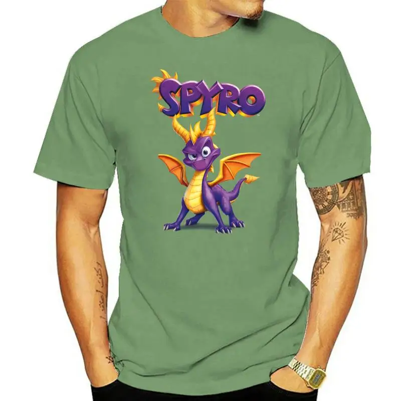 

Spyro The Dragon Classic Vintage Games ETSYRHY10 белая футболка унисекс бесплатная доставка в Великобританию Мужская футболка