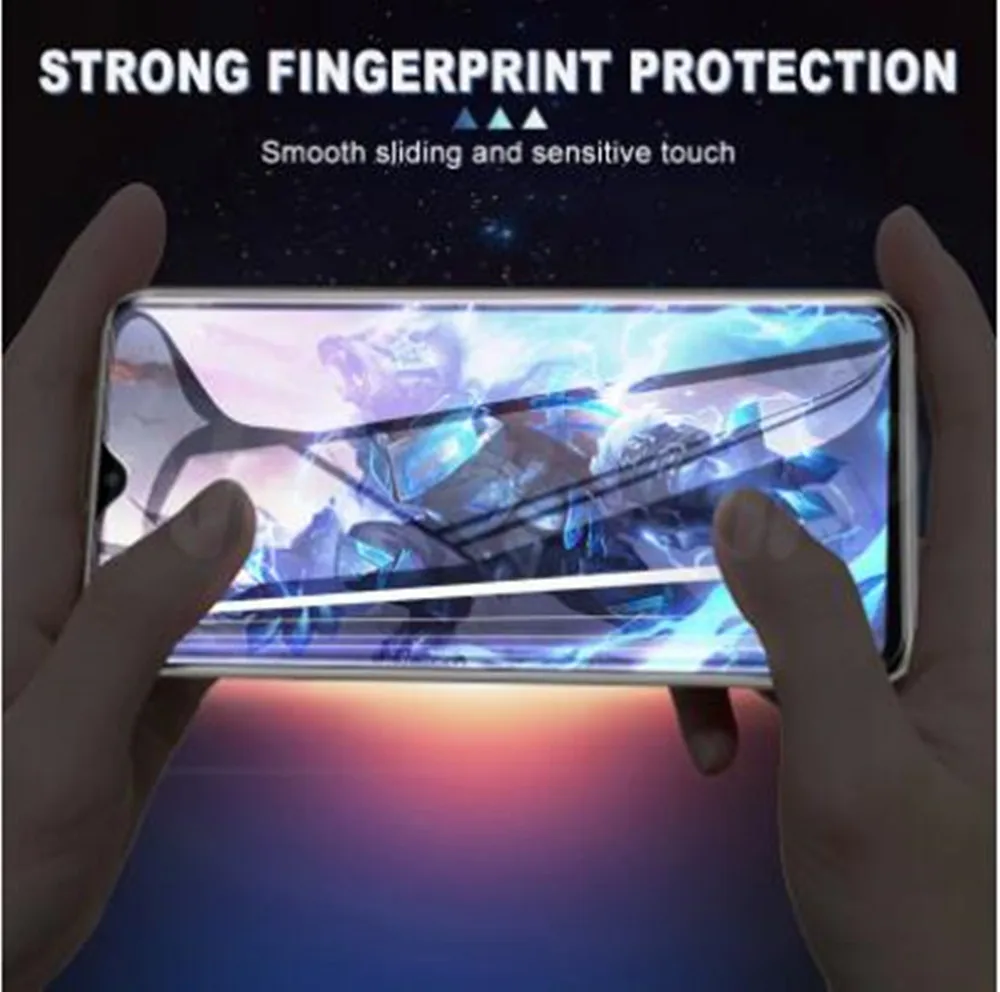 TM-Concept Vetro Temperato Integrale Per Oppo Find X2 Lite – Protezione Schermo 9H Con Cornice Nera – 0,26mm, Oleofobico, Anti-Urto – Kit Di Installazione Incluso