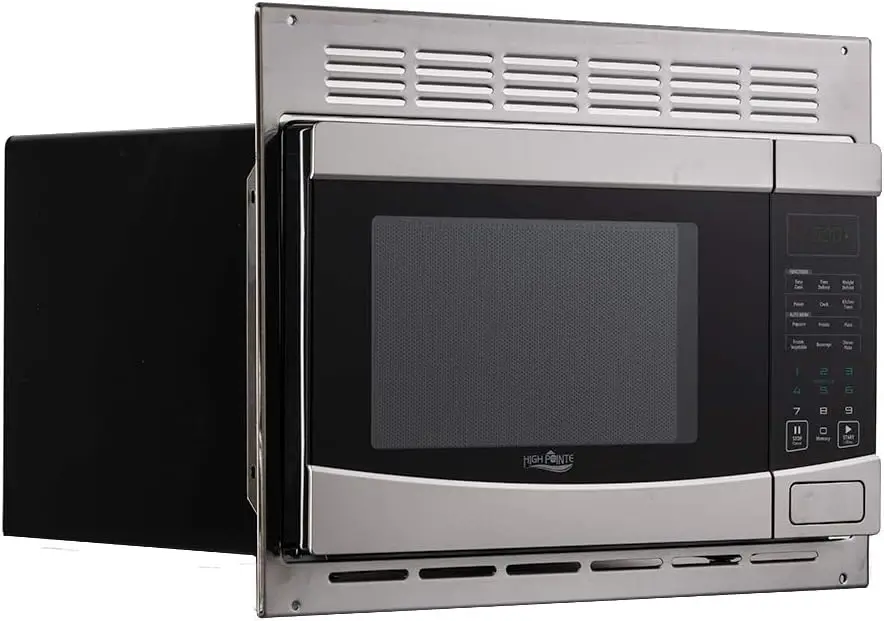 1.0 Cu. ft Stainless Steel Microwave w/Trim Kit High Pointe Direct Replacement EM925AQR
