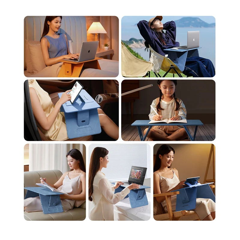 Portable multifunctional folding table travel travel office dinner mini computer desk sofa window dormitory bed car study table
