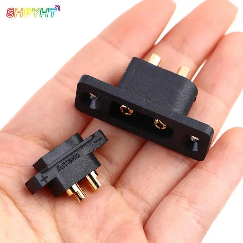 

1PCS XT60EW-M / XT90E-M Battery Plug Gold-plated Male Connector DIY Connecting Part for RC Aircraft Drone Accessories