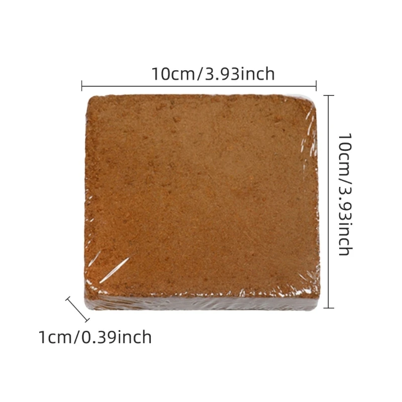 60g Planting Coir Nutrient Soil Substrate Coconuts Coir Brick Pellet Soil plant fertilizer,porous soil matrix