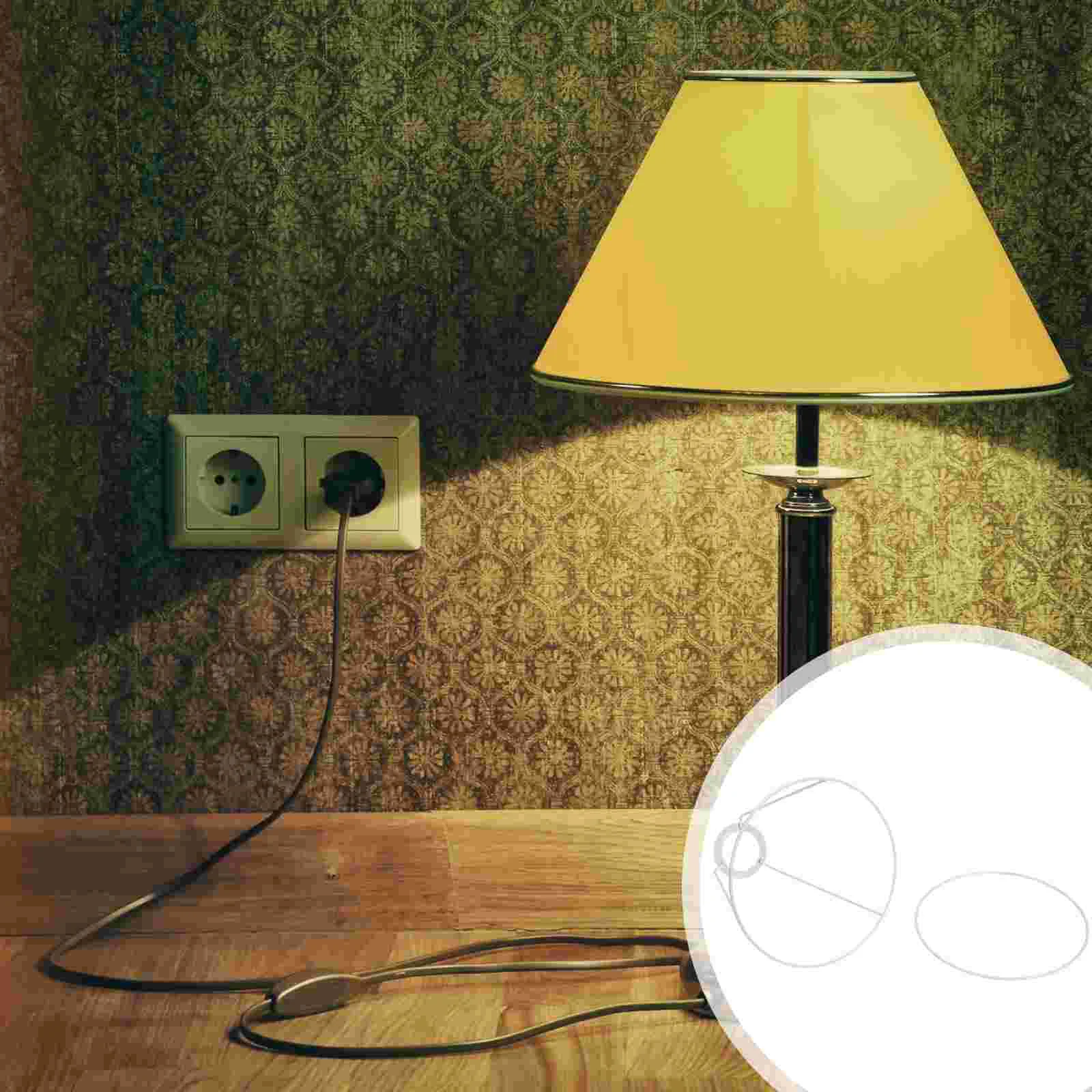 

Spider Lamp Clamp Frame Wire Holders Cone Shade Lampshade for Table Light Bracket