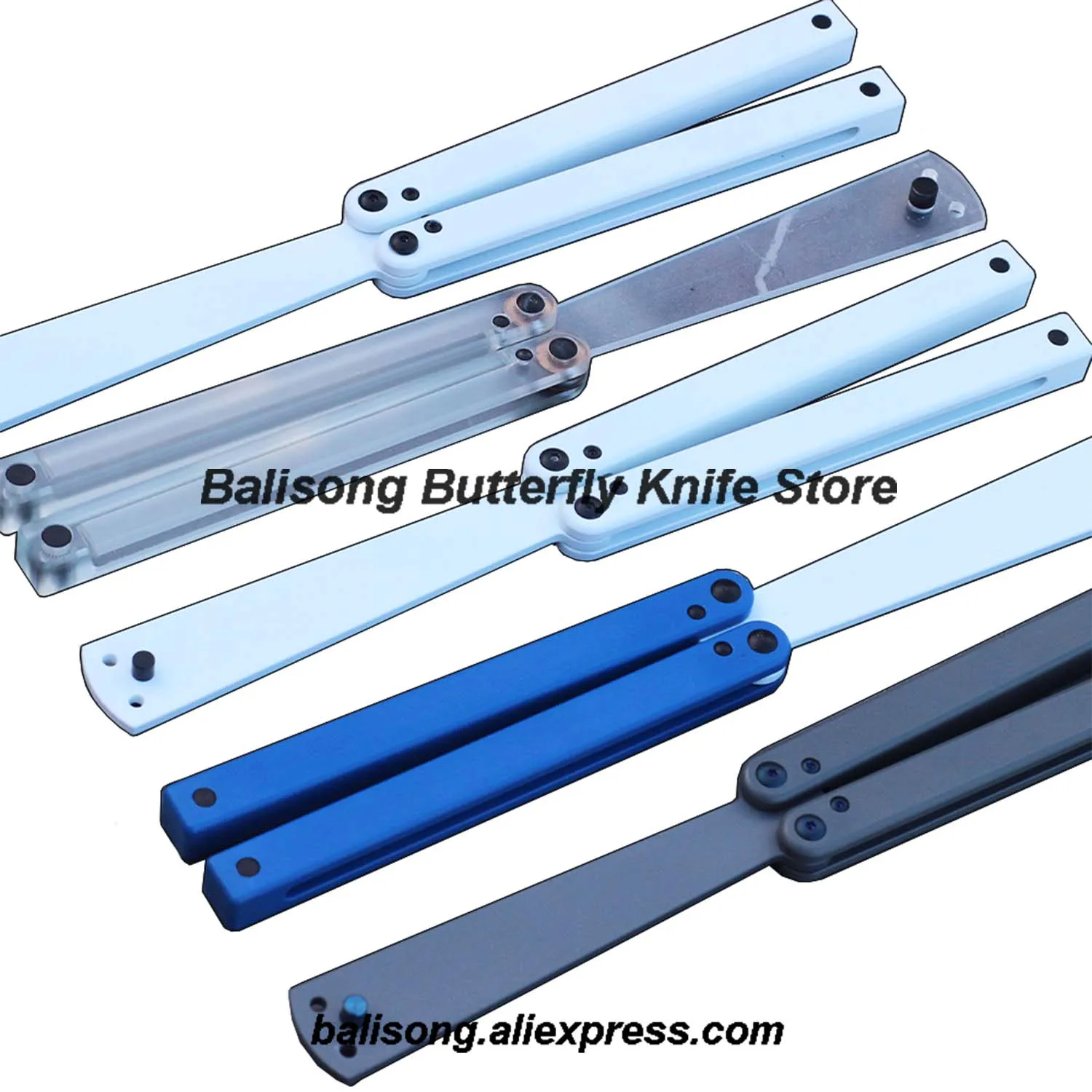 XDYY-Squiddy Clone Plástico Balisong Trainer