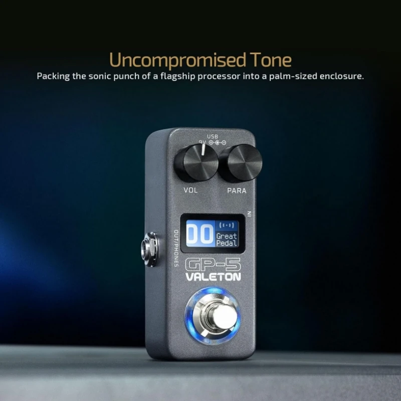 Valeton GP-5 New Single Form Digital Integrated Effect Device