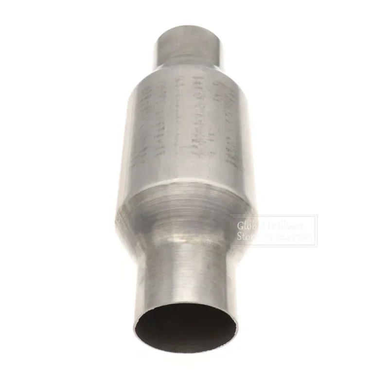 2"/2.25"/2.5"/3" 200 Cell High Flow Metallic-Core Race Catalytic Converter Catalyst Euro1