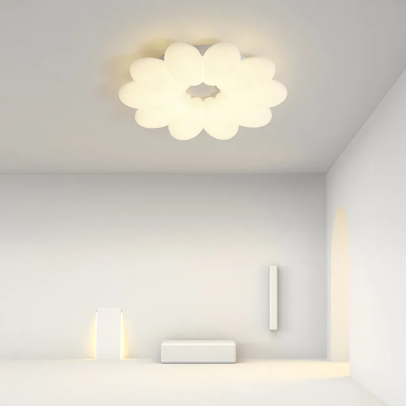 

Внутреннее потолочное освещение Современные лампы для гостиной, лампа в виде листьев, лампа с защитой от оттенков, люстра, потолочный светильник