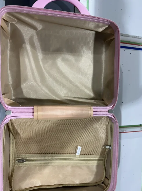 14 inch Mini Travel Suitcase Cosmetic Box Hand Luggage Organizer Makeup Case Small Password Box Boarding Case travel bags cosmetic box