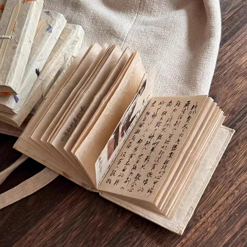 포켓 플라워 스크랩북 노트북 로카타 플랜트 핸드메이드 그래피티 드로우 북 동바 종이 레저 버튼 다이어리