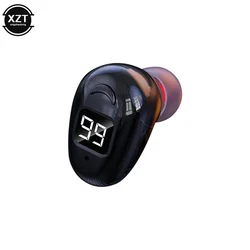 TWS Mini In - Ear Bluetooth Earbuds with Mic - Sport Wireless Headset (Black)