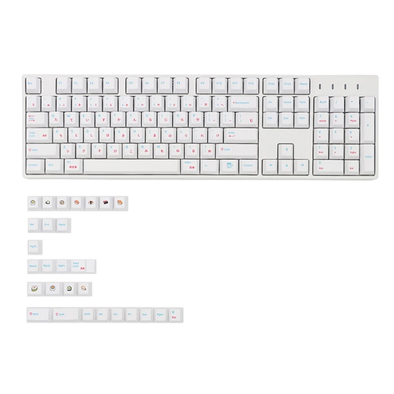 

132 клавиши PBT колпачки Cherry DYE-SUB для Cherry MX 1,5U 1,75U 2U Shift 6,25U Механическая клавиатура с
