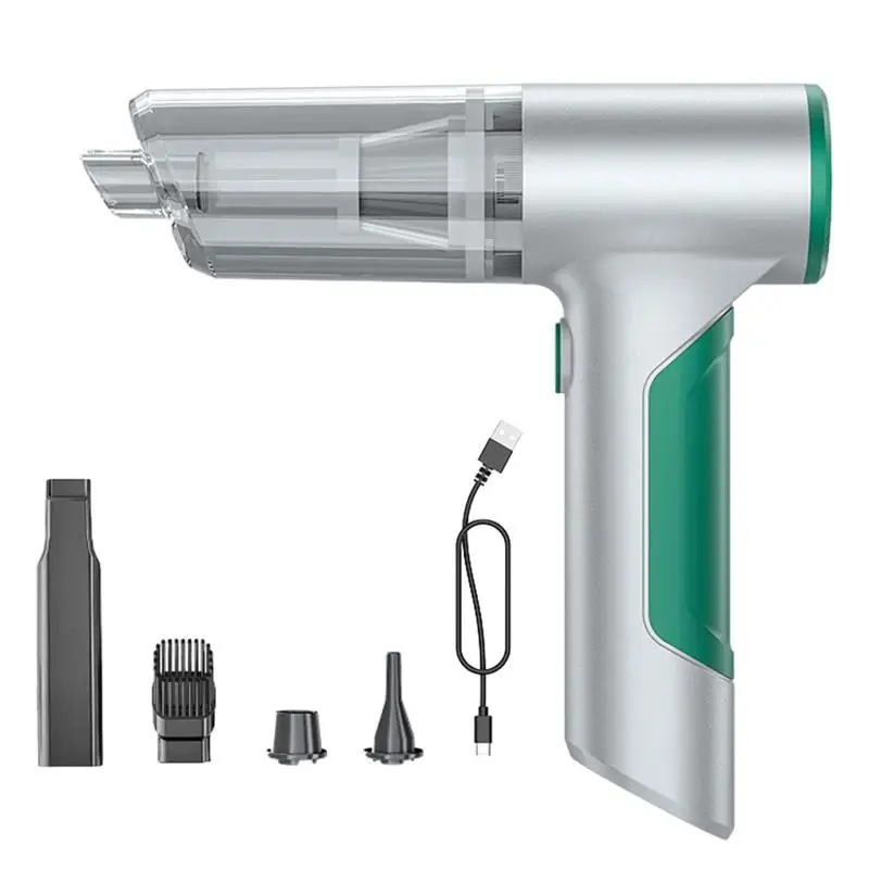 

Car Vacuum Cleaner High Power Wireless Handheld Vacuum Auto Vacuum Home & Car Dual Use Cordless Powerful Cleaner With Battery