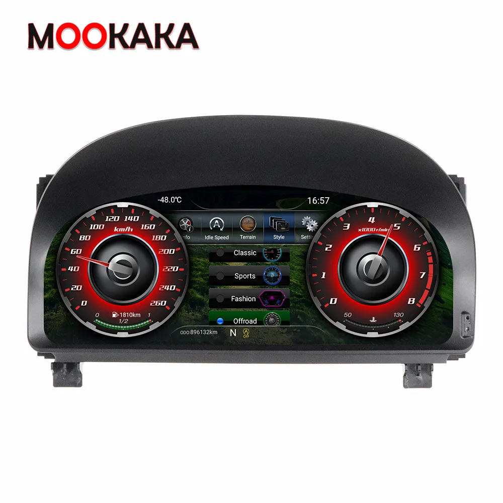 

Car LCD Dashboard Player For Toyota Alphard 20 2008-2014 LCD Instrument Panel Modified and Upgraded Digital Cluster