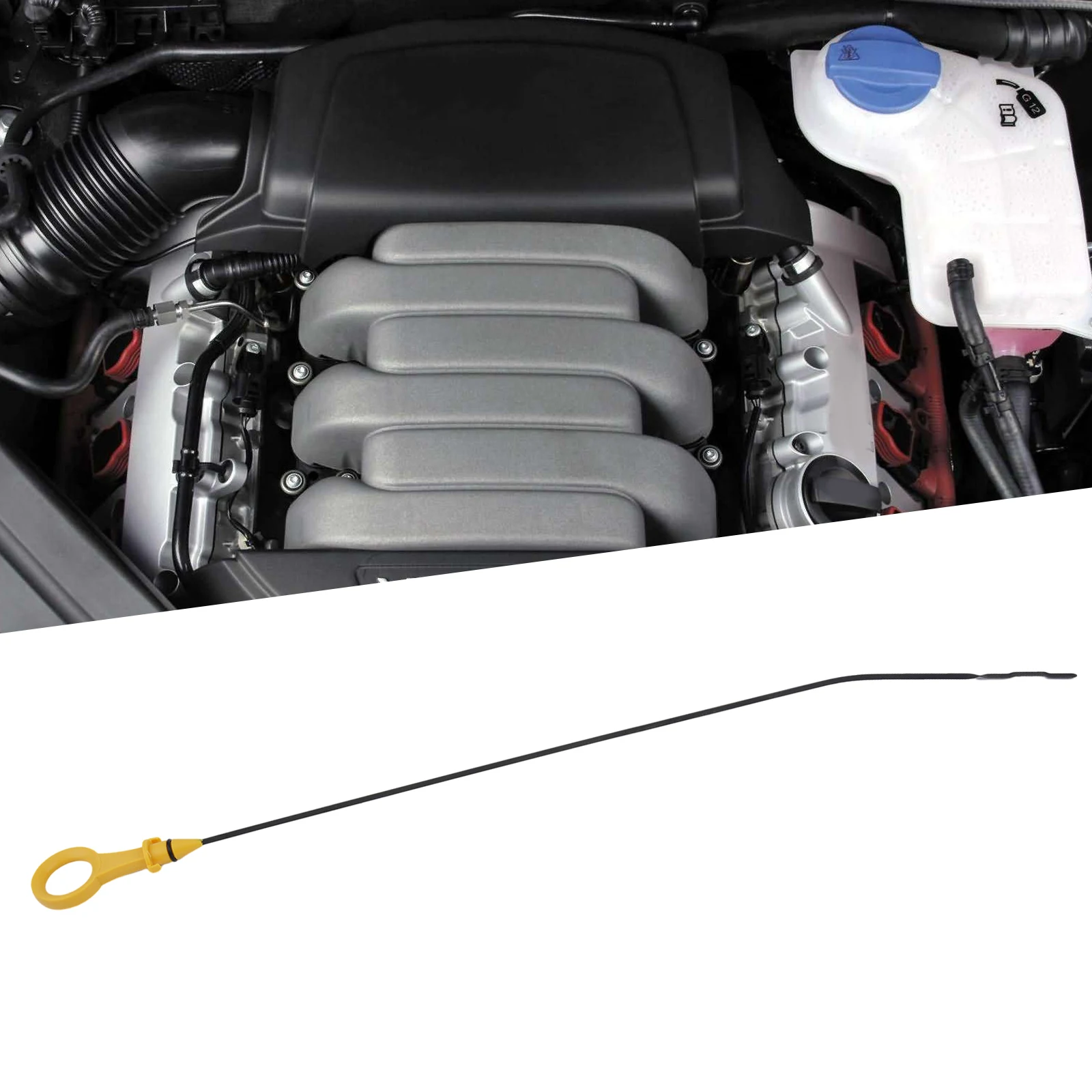 Car Dip Stick Oil Dipstick Tool Vehicle 06H-115-611-E 06H115611E Accessories Engine Parts For A4 A5 2.0T 09-17