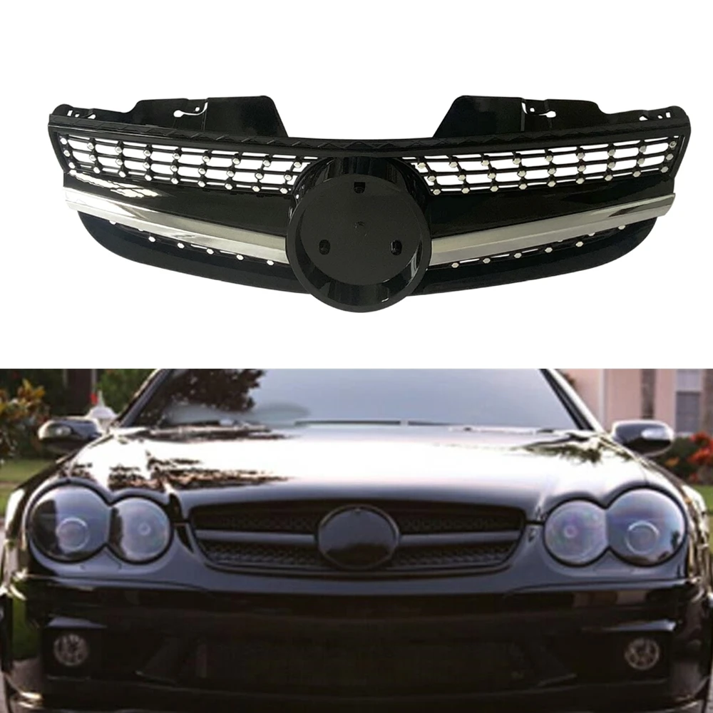 

Решетка передняя для Mercedes Benz R230 SL Class 2007-2009 SL500 SL550 SL600