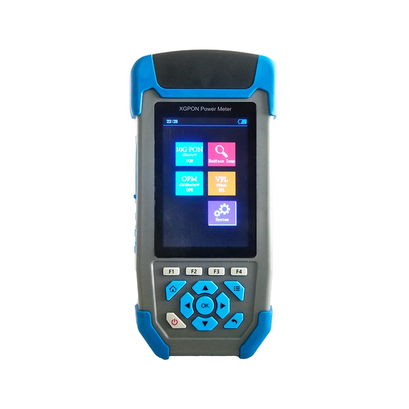 CATVSCOPE CSP-3239C FTTH 10G PON Power Meter for PON Network XG-PON Optical Fiber Power Meter VFL OPM module and 5 wavelengths