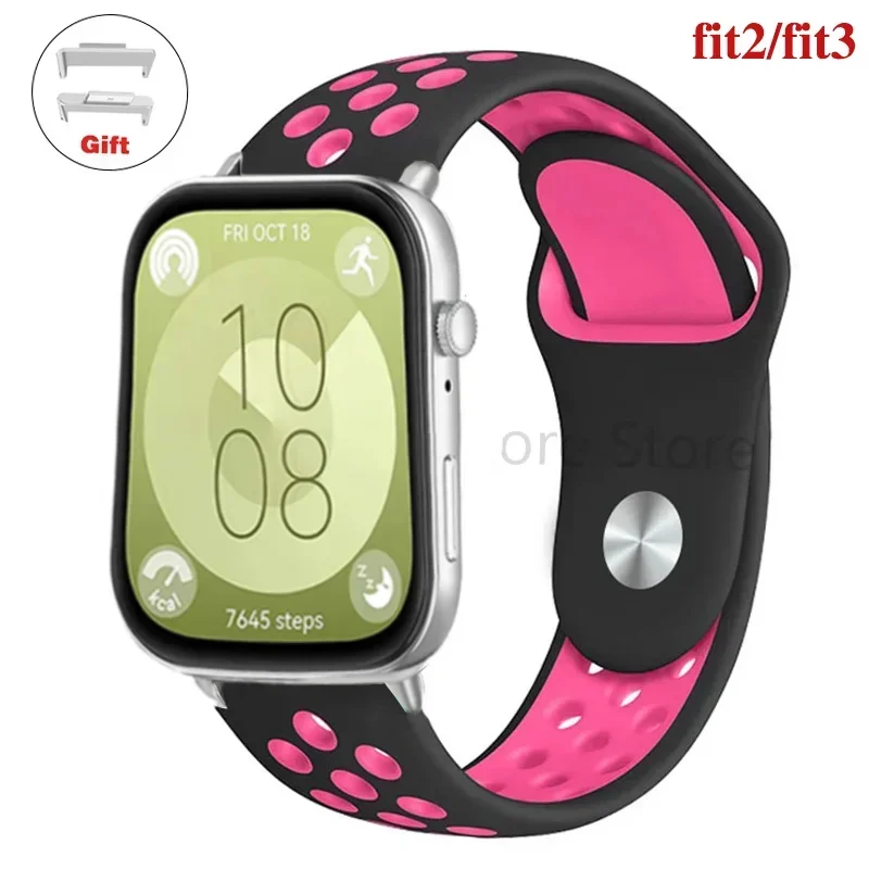 Breathable Silicone Sport Watchband - Vitality Collection