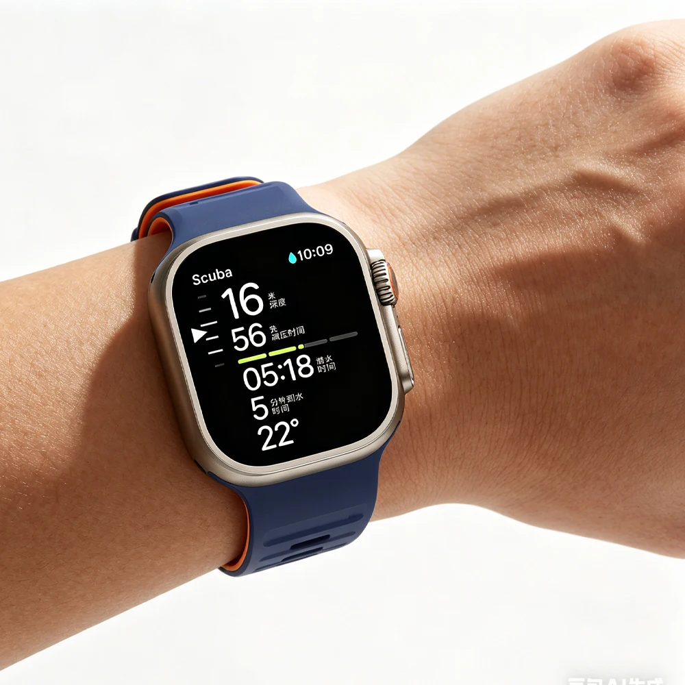 Breathable Silicone Bracelet Wrist Strap