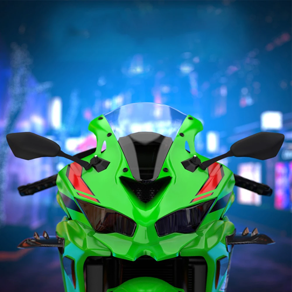 

Keep Your Eyes on the Road with these Side Winglets Motorcycle Air Deflector Spoiler Wing Trim Kit Accessories