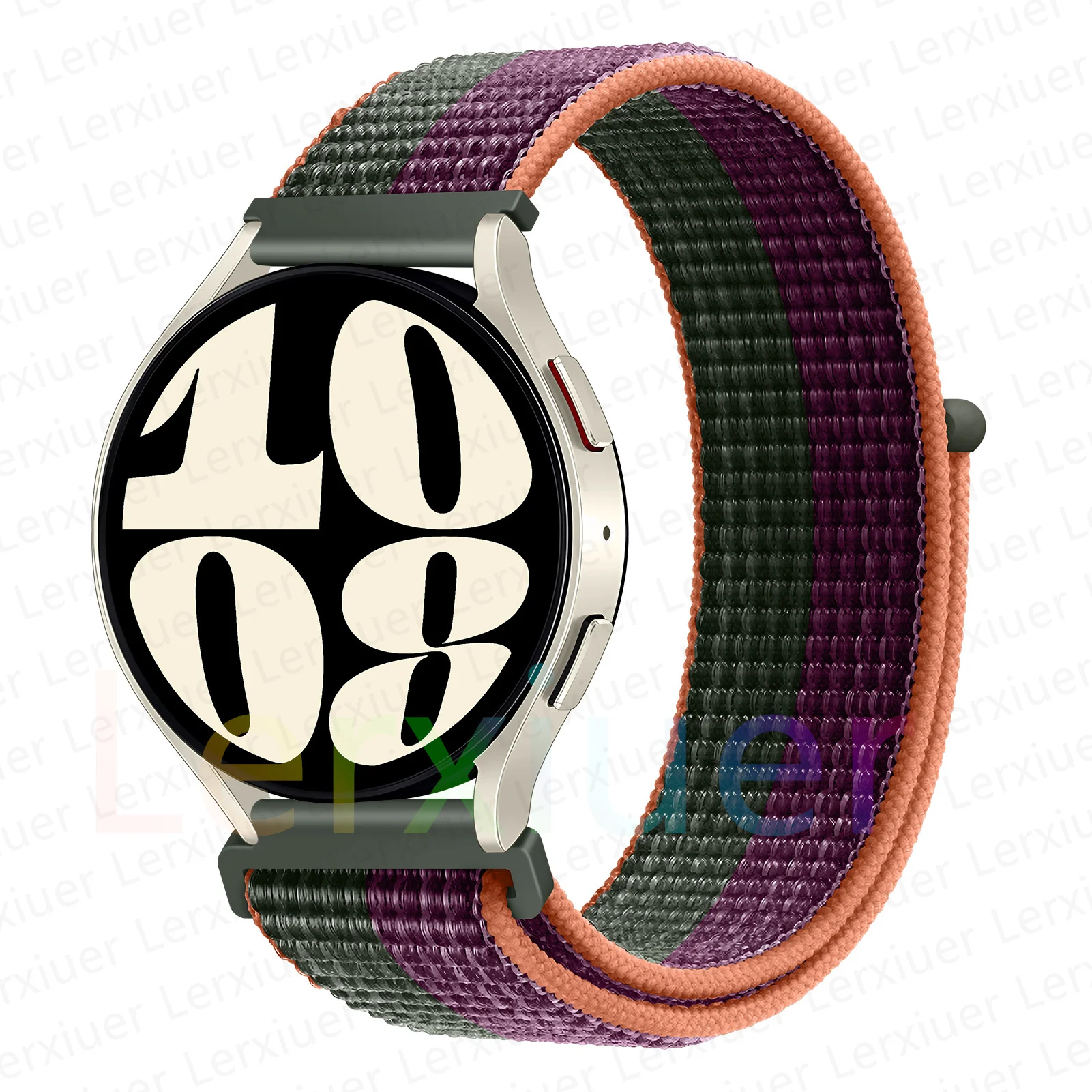 Nylon Loop Smartwatch Band – 20mm/22mm Bracelet Strap