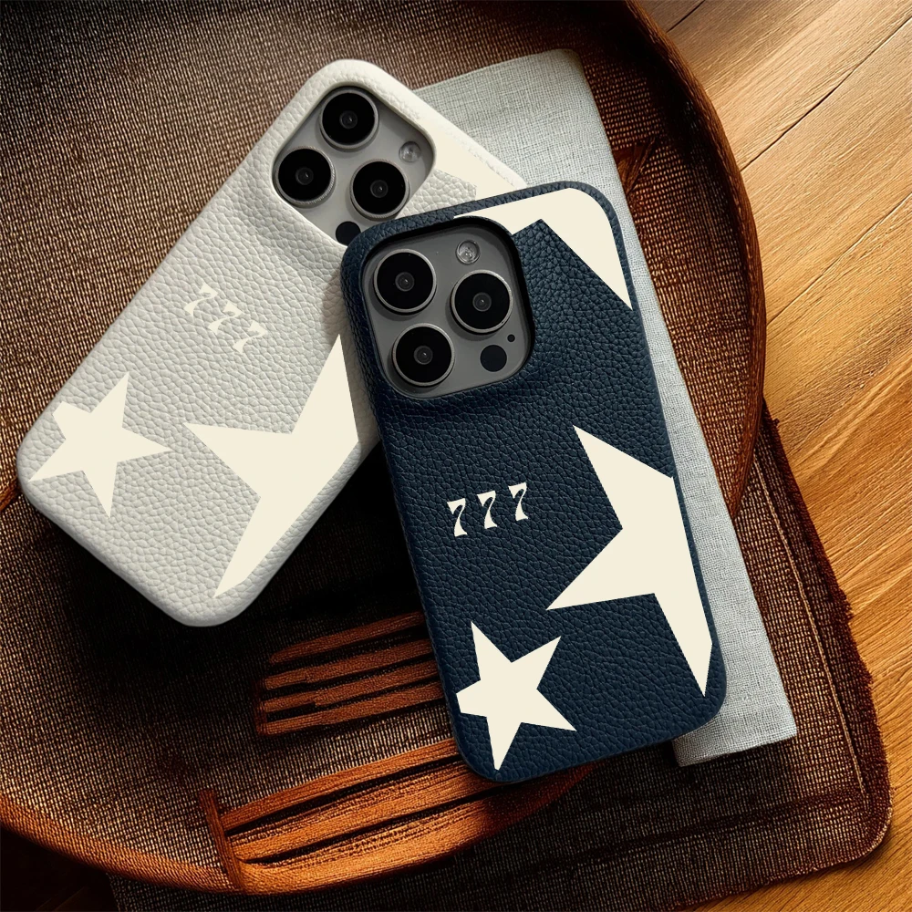 Luxury Five-Pointed Star Phone Case Cover