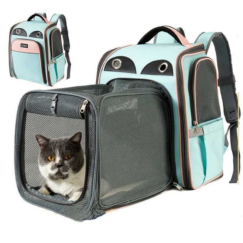 Pet Supplie Expandable Carrier Backpack for Cats and Dogs Puppy Dog Cat