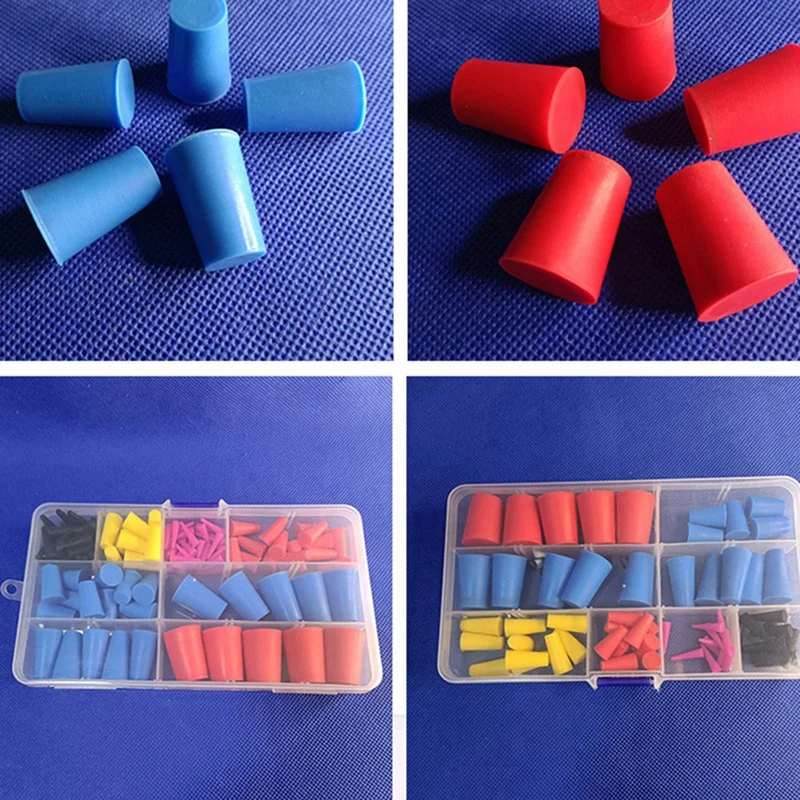 

Silicone Rubber Tapered Plug Kit, High Temp Rubber Hole Plugs For Powder Coating Plugs, For Hole Plugs, Painting