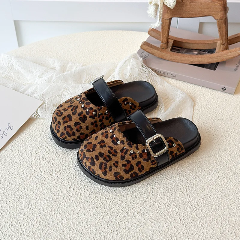 Girls Leather Shoes Autumn Korean Style Soft Anti Slip